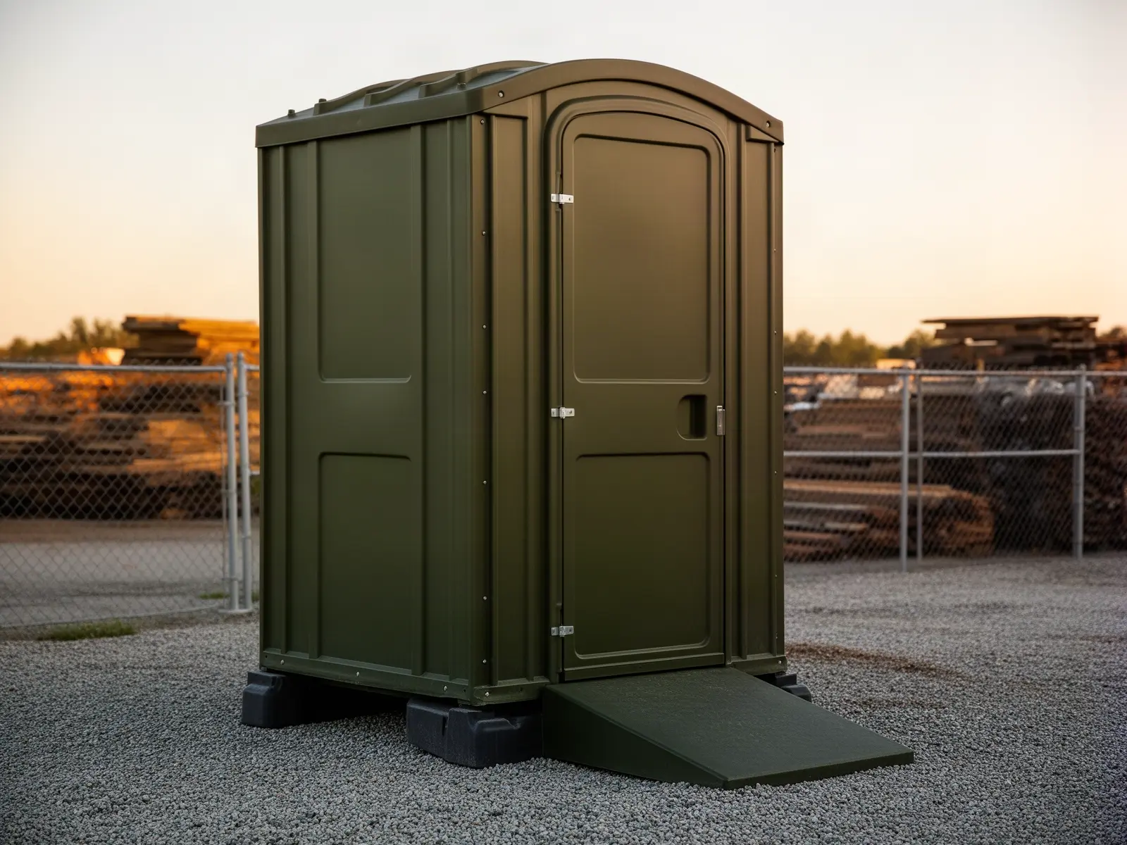 Clean porta potty unit from Three Guys Porta Potty Rental in Arlington, MA